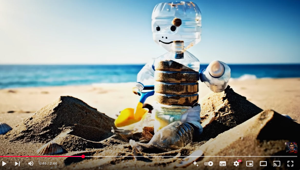 Authentieke video met AI tools.